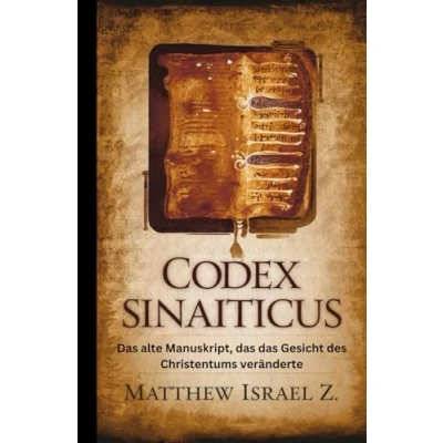 Abbildung von Codex Sinaiticus: das alte Manuskript, Gesicht des Christentums veränderte