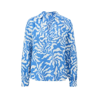 Abbildung von s.Oliver MIT Vausschnitt Bluse, Damen, Größe: 46, Royalblau