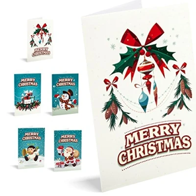 Abbildung von UNICEF Pack mit 10 Weihnachtskarten, Merry Christmas