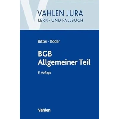 Abbildung von BGB Allgemeiner Teil (Vahlen Jura/Lehr und Fallbuch)