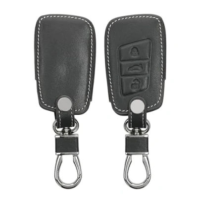 Abbildung von kwmobile Schlüsseltasche Autoschlüssel Kunstleder Hülle für VW (1 tlg), Schlüsselhülle Schlüssel Case Cover