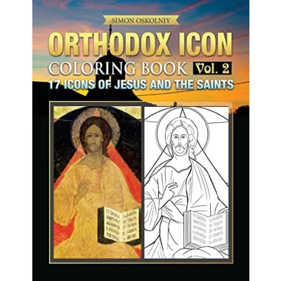 Abbildung von Orthodox Icon Coloring Book Vol.2: 17 Icons of Jesus and The Saints