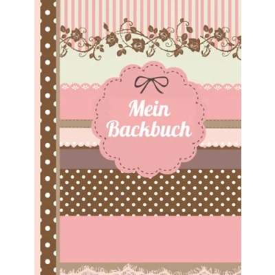 Abbildung von Mein Backbuch: Das personalisierte Rezeptbuch zum Selberschreiben für 120 Lieblingsrezepte mit Inhaltsverzeichnis uvm. im attraktiven Design ca. A4, gebundene Ausgabe (leeres Backbuch)