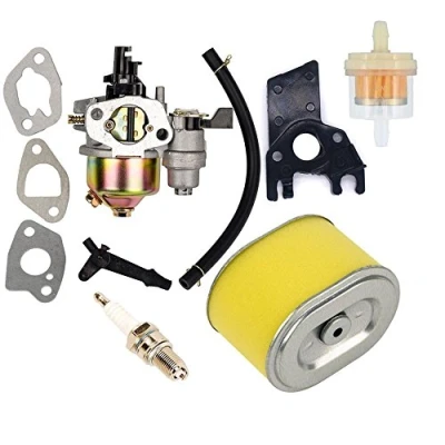 Abbildung von OxoxO Vergaser mit Kraftstofffilter Luftfilter Zündkerze kompatibel Honda GX140 GX160 GX200 5,5 6,5 PS Motor Generator Rasenmäher