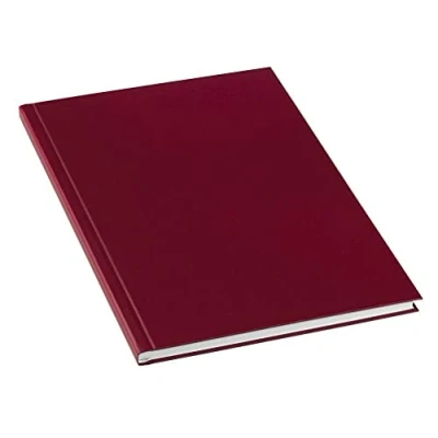 Abbildung von Leitz 73900028 Buchbindemappe impressBIND, Hard Cover, A4, 3,5 mm, 10 Stück, bordeaux