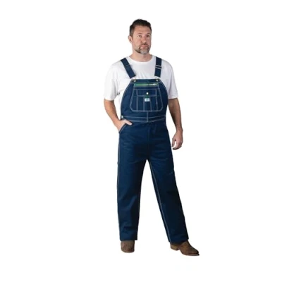 Abbildung von Walls Liberty Herren Overall aus starrem Denim, Starrer 34W x 32L