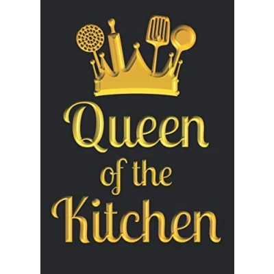 Abbildung von Queen of the Kitchen: REZEPTBUCH zum Selberschreiben mit Register. Lieblingsrezepte sammeln und aufschreiben. 120 Rezeptvorlagen Inhaltsverzeichnis. A4