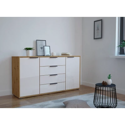 Abbildung von WIEMANN Kombikommode &quot;Monaco&quot;, mit Glasfront, vormontiert