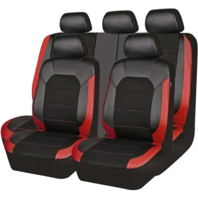 Abbildung von Autositzbezüge Set Für Opel Crossland/Corsa B/Corsa D/Corsa E/Corsa F, Sitzbezügesets 5 Sitzer, Autositzzubehör,E