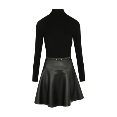 Abbildung von Morgan MINI 2 IN 1 Freizeitkleid, Damen, Größe: 36, Noir
