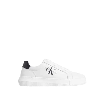Abbildung von Calvin Klein Jeans Chunky Cupsole Sneaker low, Herren, Größe: 43, White/black Schuhe