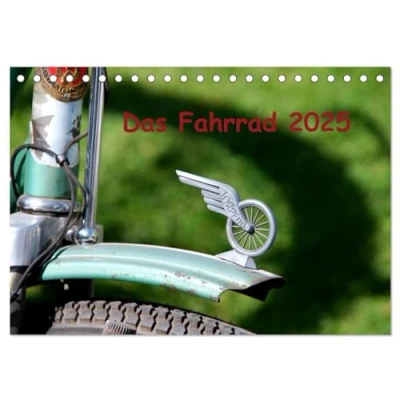 Abbildung von Das Fahrrad 2025 (Tischkalender DIN A5 quer), CALVENDO Monatskalender