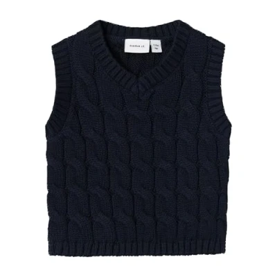 Abbildung von Name it Regular FIT Strickpullover für Kinder, Größe: 50, Dark sapphire