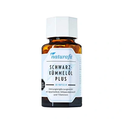 Abbildung von Naturafit Schwarzkümmel Öl Plus Kapseln 80 St
