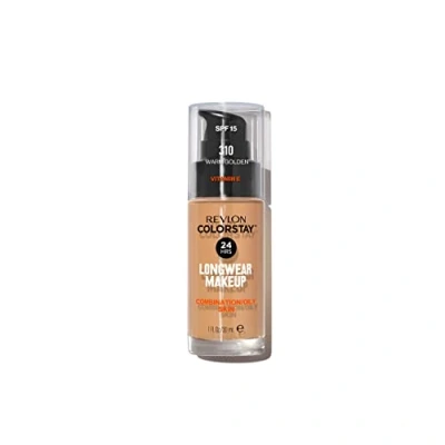 Abbildung von Revlon ColorStay Makeup for Combi/Oily Skin Warm Golden 310, 1er Pack (1 x 30 g)