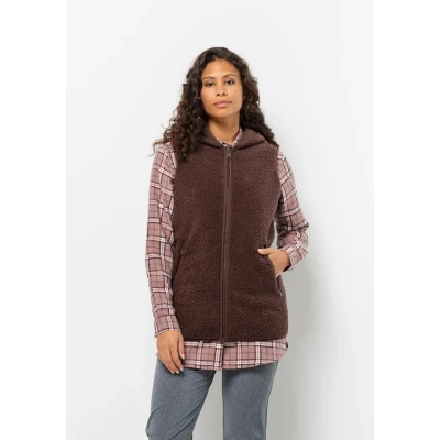 Abbildung von Jack Wolfskin HIGH CURL W Weste, Damen, Größe: XS, Boysenberry
