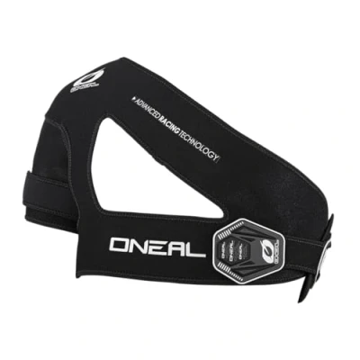 Abbildung von O&#039;NEAL Motocross Protektor MX MTB Mountainbike Enduro Motorrad Bietet Schulterschutz und unterstützung beim Fahren, Einstellbare Passform Shoulder Support Erwachsene Schwarz S