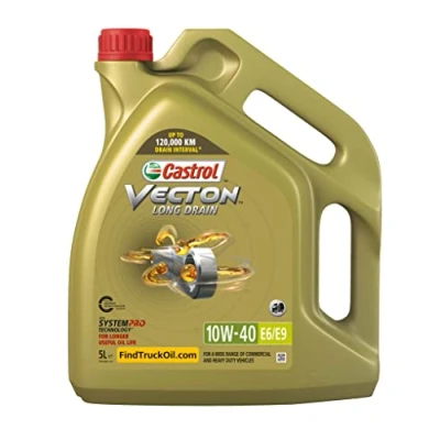 Abbildung von Castrol VECTON LONG DRAIN 10W 40 E6/E9, 5 Liter