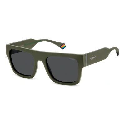Abbildung von Polaroid Unisex Sonnenbrille, Größe: 54, Khaki