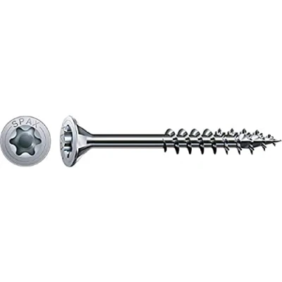 Abbildung von SPAX Universalschraube, 5,0 x 30 mm, 200 Stück, T STAR plus, Senkkopf, Teilgewinde, 4CUT, WIROX A3J, 0191010500303