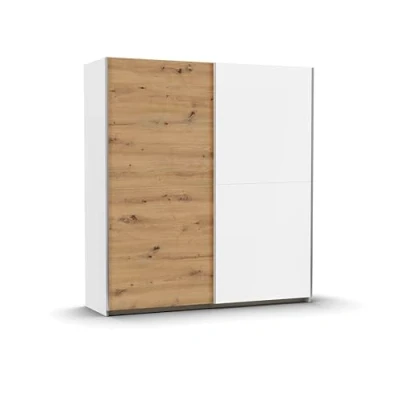 Abbildung von rauch Schwebetürenschrank &quot;Saturn&quot;, in schlichtem Design mit Griffleisten aus Metall