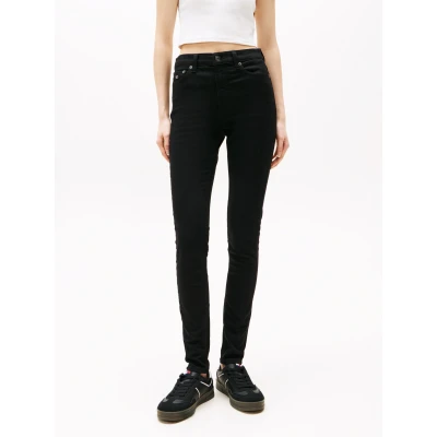 Abbildung von Tommy Jeans NORA Skinny Fit, Damen, Größe: 31x30, Denim black