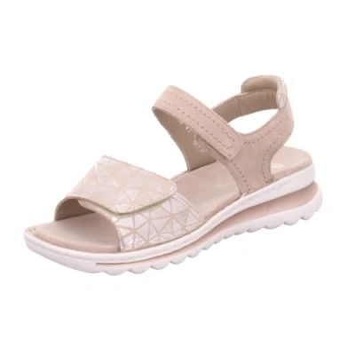 Abbildung von ara Tampa Keilsandalette, Damen, Größe: 40, Beige Schuhe