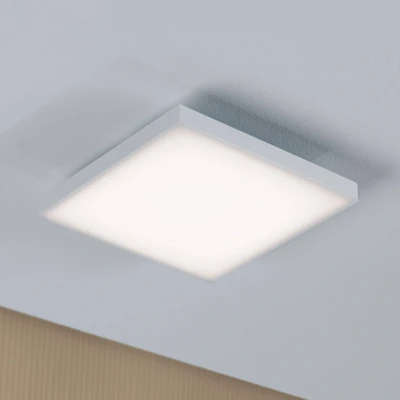 Abbildung von Paulmann 79816 LED Panel Velora eckig incl. 1x13 Watt Deckenlampe Weiß matt Lichtpanel Metall Deckenlicht 3000 K