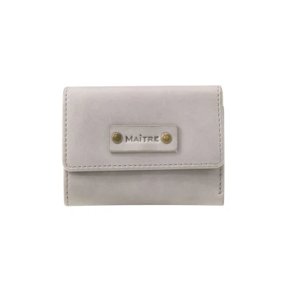 Abbildung von Maitre Steinbach Ilsebill Geldbörse, Damen, Größe: One Size, Lightgrey