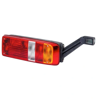 Abbildung von HELLA 2VP 340 931 161 Heckleuchte rechts mehrfarbig schwarz ohne Glühlampen