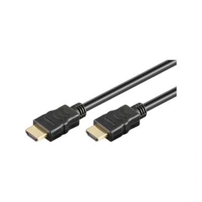 Abbildung von goobay 61150 High Speed HDMI Kabel mit Ethernet / 4K Ultra HD und ARC/für Monitore, PS5 Xbox 1M