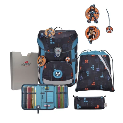 Abbildung von DerDieDas ErgoFlex Easy Set Ninja Fighter Schulrucksack