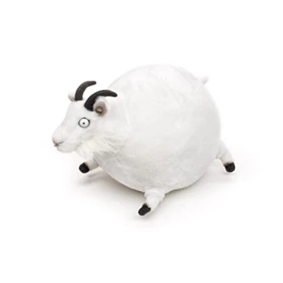 Abbildung von Uni Toys Kuscheltier ROLLIN&#039; WILD Bergziege, Ziege 28 / 22 cm Plüschtier von Toys, zu 100 % recyceltes Füllmaterial