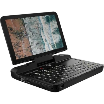 Abbildung von GPD Micro PC Ultra Mobile mit Windows 10 (6 Zoll) HD Display, Quad Core Intel N4120, RAM 8 GB LPDDR4, Wi Fi Dual Band, Gigabit Ethernet, Bluetooth, HDMI, RS232