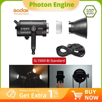 Abbildung von Godox SL150IIIBI LED Video Light