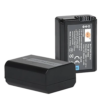 Abbildung von DSTE® 2x NP FW50 Wiederaufladbare Li Ionen Batterie Akku für Sony Alpha 7 A7 7R A7R 7S A7S A3000 A5000 A6000 Cyber shot DSC RX10 NEX 3 3N 5 5N 5R 5T 6 C3 F3 SLT A33 A35 A37 A55V Kamera