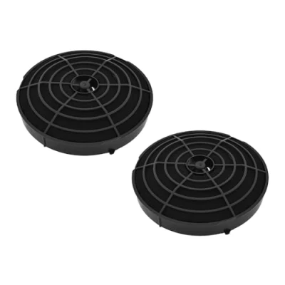 Abbildung von AllSpares Long Life Aktivkohlefilter (2x) für Dunstabzugshauben geeignet Elica/Turboair Modell 57 / CFC0162221, Etna/Pelgrim HF2015 und NYTTIG FIL 440/704.019.52 (Ø172x22mm)