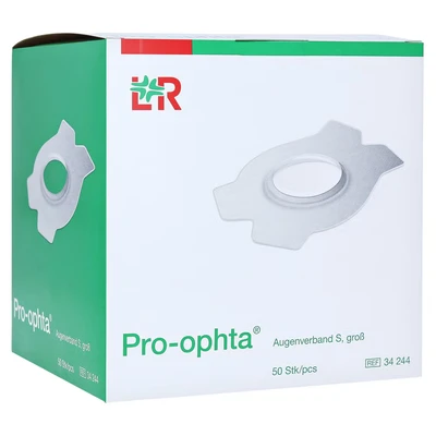 Abbildung von Pro ophta Augenverband S groß 50 St
