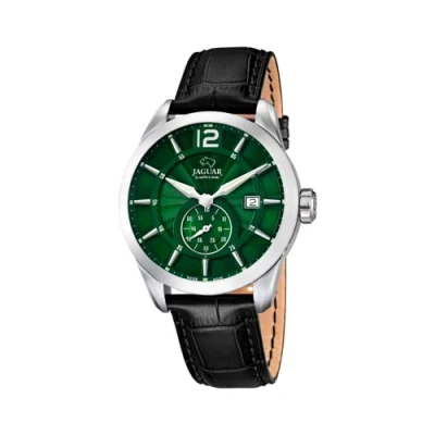 Abbildung von Jaguar Watches Herren Armbanduhr XL Analog Quarz Leder J663/3
