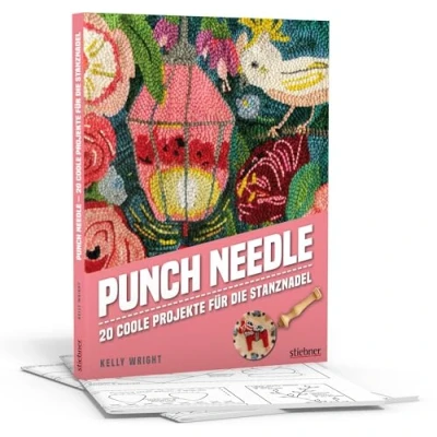 Abbildung von Punch Needle das Original!. 20 coole Projekte Mit der Stanznadel. bebilderten Anleitungen Punchen lernen (Punch Nadel ... für die Stanznadel