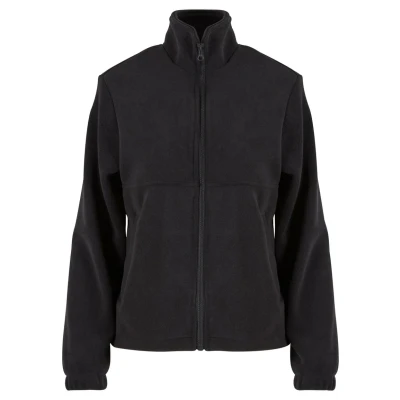 Abbildung von Urban Classics Double Fleecejacke, Damen, Größe: 5XL, black