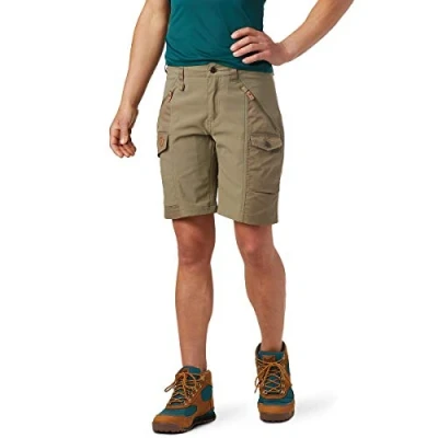 Abbildung von FJALLRAVEN Damen Nikka Shorts Curved W Hose, Olivgrün hell , 48