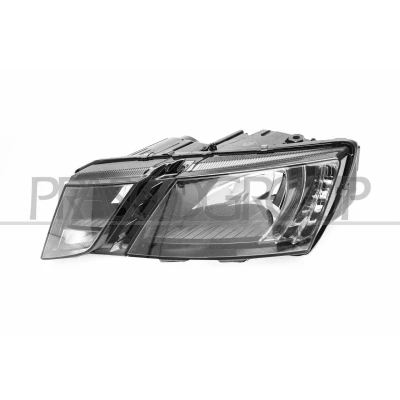 Abbildung von PRASCO SK0324904 Scheinwerfer links H15, H7 schwarz mit Tagfahrlicht Stellmotor für LWR SKODA: Octavia 3 Combi, Schrägheck