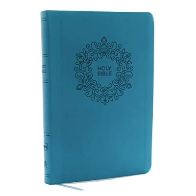 Abbildung von NKJV, Value Thinline Bible, Large Print, Turquoise Leathersoft, Red Letter, Comfort Print: Holy New King James Version
