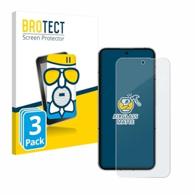 Abbildung von BROTECT Entspiegelungs Schutzglas für Nothing Phone (2) (3 Stück) Schutz Folie Panzerfolie Glas Matt [Extrem Kratzfest 9H, Anti Reflex]