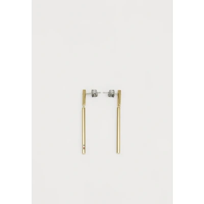 Abbildung von Tommy Hilfiger Linear Ohrringe goldcoloured, Damen, Größe: One Size, Gold coloured
