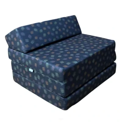 Abbildung von FORTISLINE Klappmatratze 200x70x10cm 3 teilige Faltmatratze H2 Gästematratze Camping Faltbare Kamping Bett Waschbar Bezug Erwachsene Klappbar Reisematratze Schaumstoff Matratze