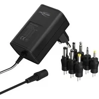 Abbildung von ANSMANN AG APS 600 Netzteil 12V, Netzstecker bis max. 600mA (7 Adapter)