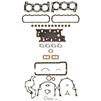 Abbildung von AJUSA 50102900 Dichtungsvollsatz, Motor mit Zylinderkopfdichtung, Ventilschaftabdichtung FIBERMAX FORD: Capri III