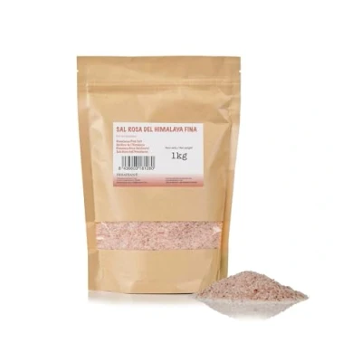 Abbildung von FRISAFRAN Himalaya salz fein 1kg Rosa Kristallsalz Steinsalz Natürliche Feines Rosasalz grobes für salzmühle
